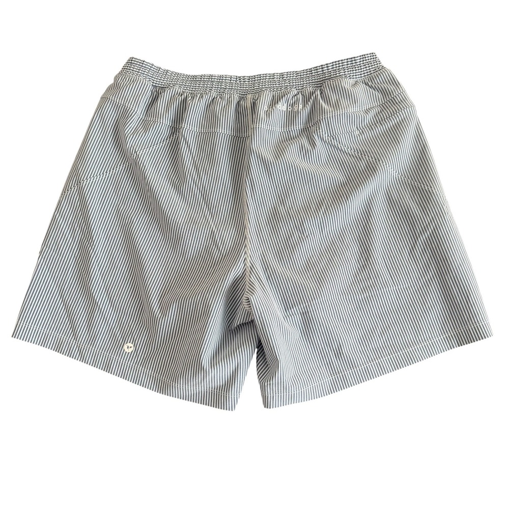 Birddogs 2XL 7in Blue Striped Gym Shorts Built-in Liner Mens Flying Wasps Shorts - Picture 2 of 9